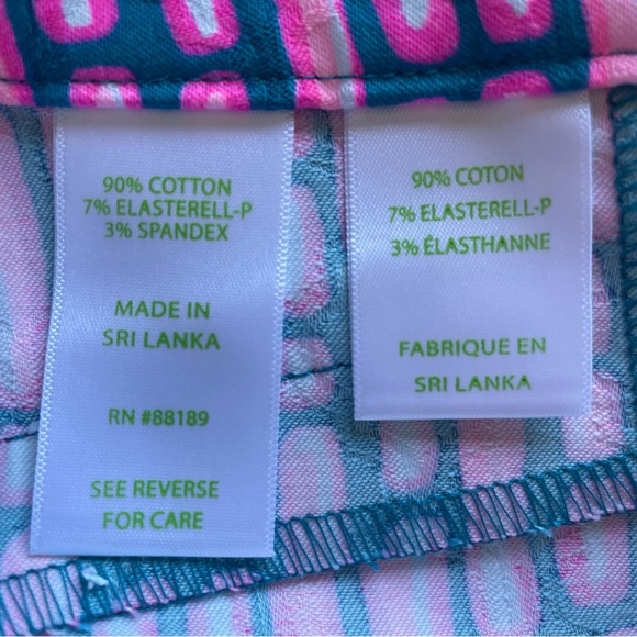 Lilly Pulitzer Kelly Ankle Pant Mandevilla Slathouse Stripe Size 6 NWOT - Picture 12 of 14